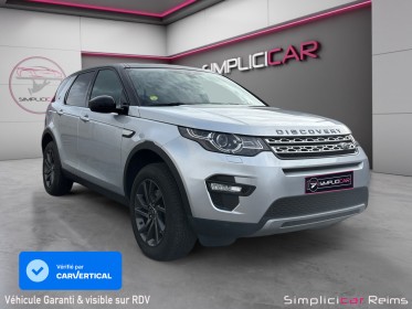 Land rover discovery sport 2.0 td4 180 ch hse  options - garantie 12 mois occasion simplicicar reims simplicicar simplicibike...