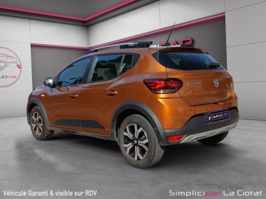 Dacia sandero tce 90 - 22 stepway confort garantie 12 mois minimum occasion simplicicar la ciotat simplicicar simplicibike...