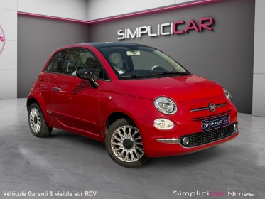 Fiat 500 serie 6 1.2 69 ch eco pack lounge - radar de recul - courroie dsitrib ok - garantie 12 mois occasion simplicicar...