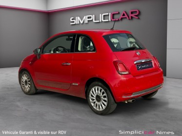 Fiat 500 serie 6 1.2 69 ch eco pack lounge - radar de recul - courroie dsitrib ok - garantie 12 mois occasion simplicicar...