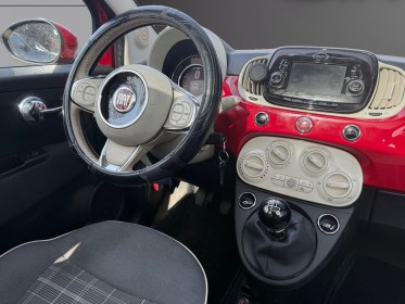 Fiat 500 serie 6 1.2 69 ch eco pack lounge - radar de recul - courroie dsitrib ok - garantie 12 mois occasion simplicicar...