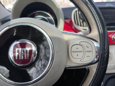 Fiat 500 serie 6 1.2 69 ch eco pack lounge - radar de recul - courroie dsitrib ok - garantie 12 mois occasion simplicicar...