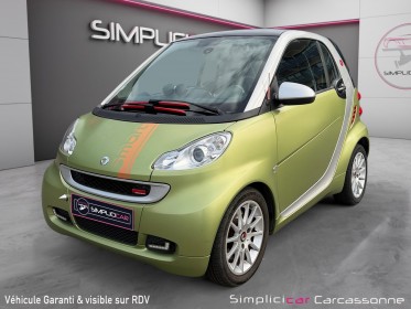 Smart fortwo 1.0 i 75cv passion vert melon mat occasion simplicicar carcassonne simplicicar simplicibike france
