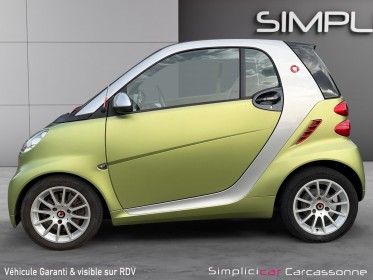 Smart fortwo 1.0 i 75cv passion vert melon mat occasion simplicicar carcassonne simplicicar simplicibike france