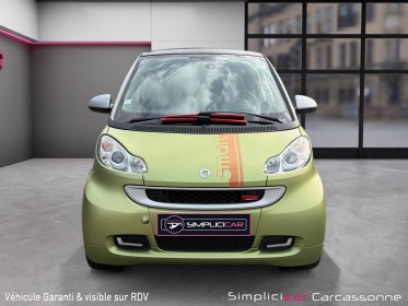 Smart fortwo 1.0 i 75cv passion vert melon mat occasion simplicicar carcassonne simplicicar simplicibike france