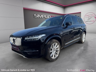Volvo xc90 t8 inscription luxe 390 cv twin engine geartronic 7 places || garantie 12 mois || occasion osny simplicicar...
