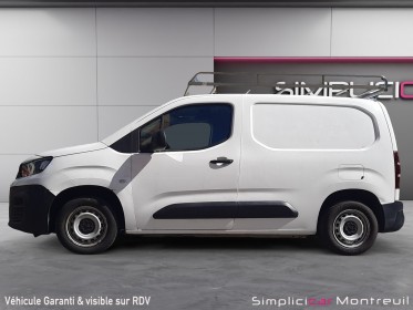 Peugeot partner fourgon standard 1.6 bluehdi 75 bvm5 bluetooth galerie centralisation garantie 12 mois occasion montreuil...