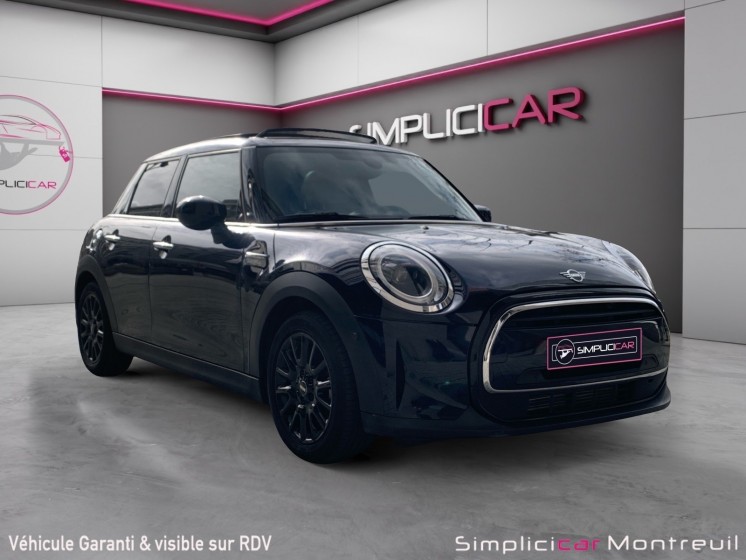 Mini hatch 5 portes f55 lci ii one 102 ch bva7 edition camden garantie 12 mois toit ouvrant cuir occasion montreuil (porte de...