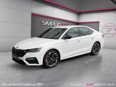 Skoda octavia 2.0 tsi 245 ch dsg7 rs garantie 12 mois entretien suivi complet occasion montreuil (porte de vincennes)(75)...