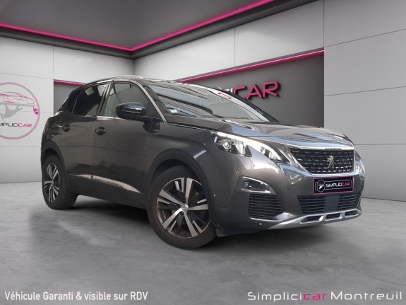Peugeot 3008 1.6 bluehdi 120ch boite auto gt line camera safety brake garantie 12 mois occasion montreuil (porte de...