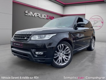 Land rover range rover sport mark i tdv6 3.0l hse a - suivi à jour - caméra de recul - attelage occasion simplicicar...