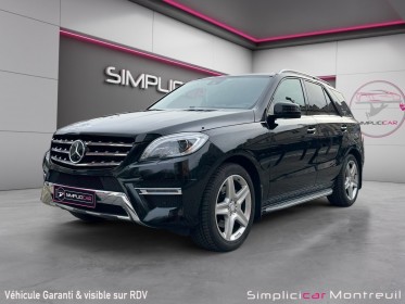 Mercedes classe m ml 350 bluetec 4matic pack amg barres de toit supports de ski 2e set de jantes avec pneus été garantie...
