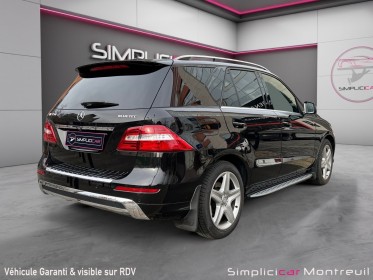 Mercedes classe m ml 350 bluetec 4matic pack amg barres de toit supports de ski 2e set de jantes avec pneus été garantie...