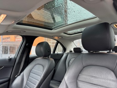 Mercedes classe c 200e avantgarde sièges cuir carplay toit ouvrant panoramique caméra 360 garantie 12 mois occasion...