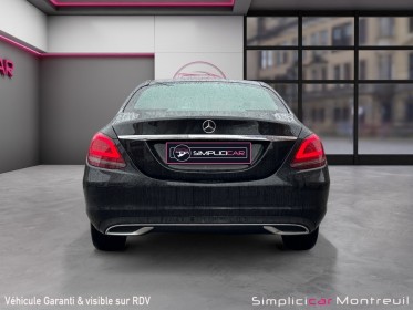 Mercedes classe c 200e avantgarde sièges cuir carplay toit ouvrant panoramique caméra 360 garantie 12 mois occasion...