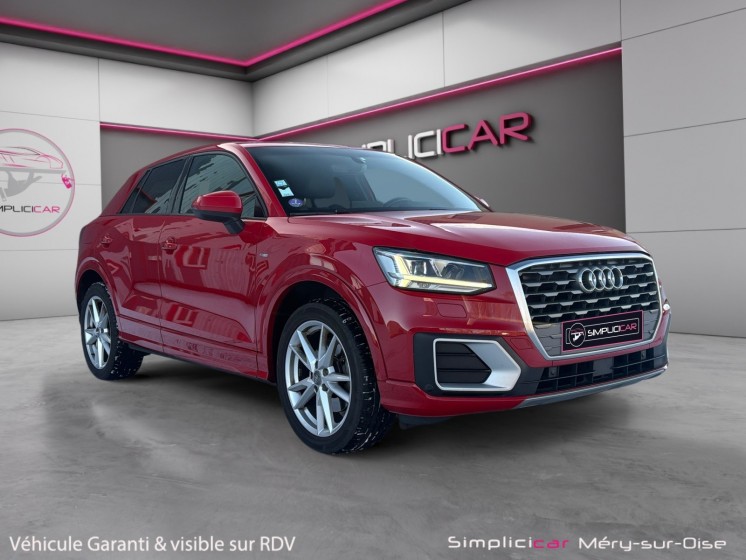 Audi q2 q2 35 tfsi cod 150 s tronic 7 s line camera de recul suivi audi garantie 12 mois occasion simplicicar mery-sur-oise...