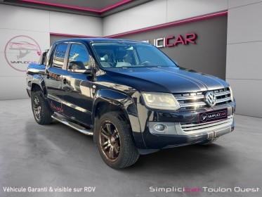 Volkswagen amarok double cabine 2.0 tdi 180 fap 4motion permanent highline a garantie 12 mois couvre benne multiposition...