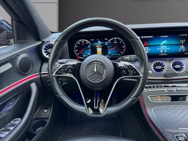 Mercedes classe e 220 d 9g-tronic avantgarde line tva récupérable suivi mercedes sièges cuir chauffants carplay...