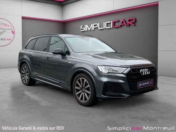 Audi q7 q7 60 tfsi e 340 tiptronic 8 quattro s line garantie 12 mois occasion montreuil (porte de vincennes)(75) simplicicar...