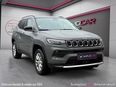 Jeep compass 1.3 phev t4 190 ch 4xe eawd limited garantie 12 mois entretien et suivi constructeur occasion montreuil (porte...