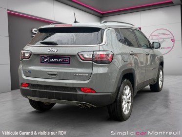 Jeep compass 1.3 phev t4 190 ch 4xe eawd limited garantie 12 mois entretien et suivi constructeur occasion montreuil (porte...