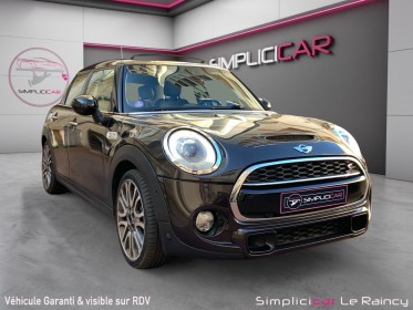 Mini cooper 192cv cooper s pack john works bon état  toit ouvrant garantie 12 mois occasion simplicicar le raincy...