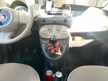 Fiat 500 1.2 8v 69 ch lounge garantie 12mois occasion montreuil (porte de vincennes)(75) simplicicar simplicibike france