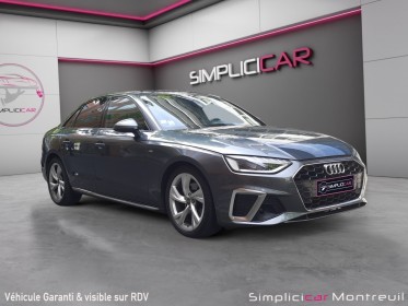 Audi a4 a4 35 tdi 163 s tronic 7 s line  toit ouvrant apple carplay garantie 12 mois occasion montreuil (porte de...