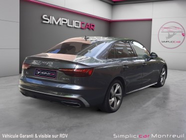 Audi a4 a4 35 tdi 163 s tronic 7 s line  toit ouvrant apple carplay garantie 12 mois occasion montreuil (porte de...