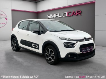 Citroen c3 societe pure tech 83 ss bvm feel nav 2 places societe tva deductible entretiens citroen apple carplay gps...