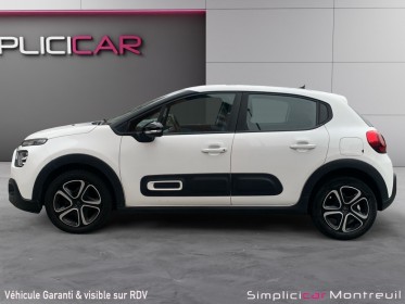 Citroen c3 societe pure tech 83 ss bvm feel nav 2 places societe tva deductible entretiens citroen apple carplay gps...