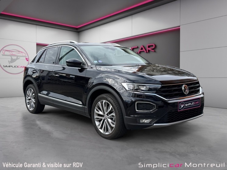 Volkswagen t-roc 1.5 tsi 150 evo start/stop dsg7 carat exclusive 1ère main suivi d'entretiens complet garantie 12 mois...