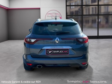 Renault megane iv estate blue dci 115 intens - suivi/carplay/caméra ar - garantie 12 mois occasion simplicicar soissons...