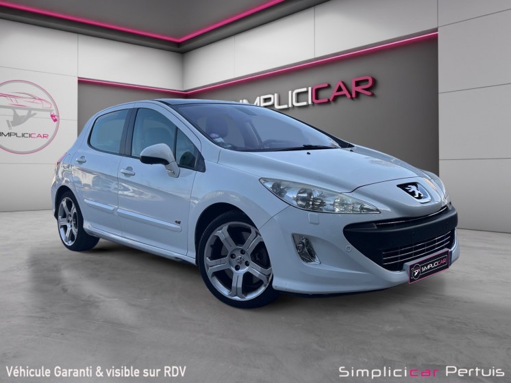 Peugeot 308 gti 200 cv entretien suivi distribution faite gps toit panoramique radar de stationnement garantie 12 mois...