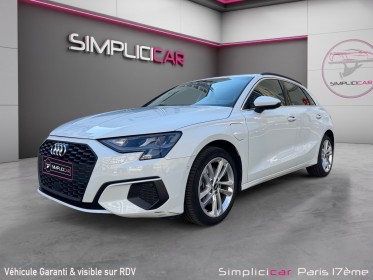 Audi a3 sportback 40 tfsie 204 s tronic 6 design luxe  garantie 12 mois  entretien  full audi carplay  soh 94% occasion paris...