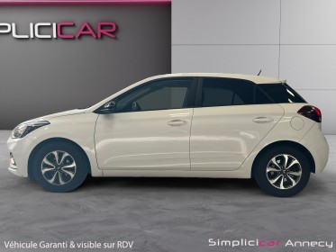 Hyundai i20 1.2 84cv active, 1ére main/entretien suivi/carplay/garantie 12 mois occasion simplicicar annecy simplicicar...