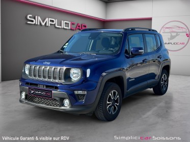 Jeep renegade 2,0 l multijet 140 ch 4x4 longitude - suivi/carplay/radar ar/toit pano ouvrant - garantie 12 mois occasion...