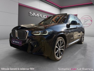 Bmw x3 g01 lci xdrive 20d 190ch bva8 pack m sport entretiens full bmw toit ouvrant carplay garantie 12 mois occasion...