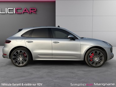 Porsche macan turbo 3.6 v6 400 ch pdk toit panoramique - sièges 18 position - pdls - pasm - démarrage sans clé -...