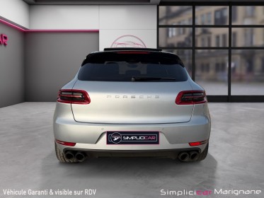 Porsche macan turbo 3.6 v6 400 ch pdk toit panoramique - sièges 18 position - pdls - pasm - démarrage sans clé -...
