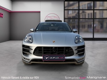 Porsche macan turbo 3.6 v6 400 ch pdk toit panoramique - sièges 18 position - pdls - pasm - démarrage sans clé -...