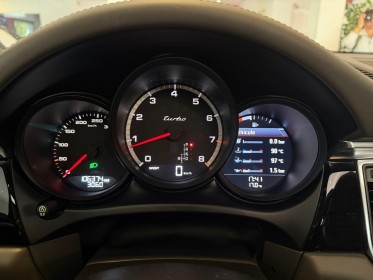 Porsche macan turbo 3.6 v6 400 ch pdk toit panoramique - sièges 18 position - pdls - pasm - démarrage sans clé -...