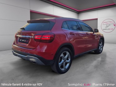 Mercedes gla 180 d 7-g dct sensation occasion paris 17ème (75)(porte maillot) simplicicar simplicibike france