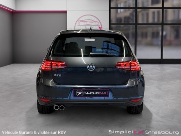 Volkswagen golf gtd 2.0 tdi 184 bluemotion technology fap suivi dispo - jantes 19 santiago - sieges chauffants - bi-xenon...