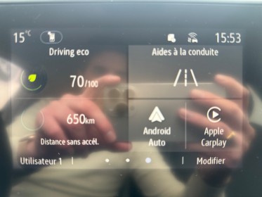 Renault captur mild hybrid 140 intens radar de recul virtual cockpit jantes 18 garantie 12 mois europe occasion simplicicar...