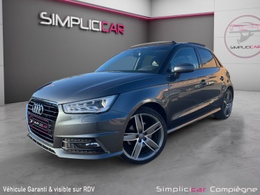 Audi a1 sportback 1.6 tdi 116 s line - toit ouvrant  - régulateur - limiteur occasion simplicicar compiegne simplicicar...