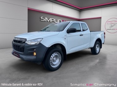 Isuzu d-max n60 single cab 1.9 164 ch 4x4 - 4 places - benne - 1 ere main - garantie 12 mois occasion champigny-sur-marne...