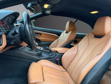 Bmw serie 4 cabriolet f33 lci 420d 190 ch luxury- camÉra de recul-siÈges ÉlÉctriques À mÉmoire chauffant-ouverture...