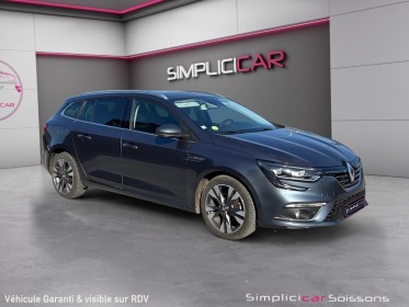 Renault megane iv estate blue dci 115 intens - suivi/carplay/caméra ar - garantie 12 mois occasion simplicicar soissons...
