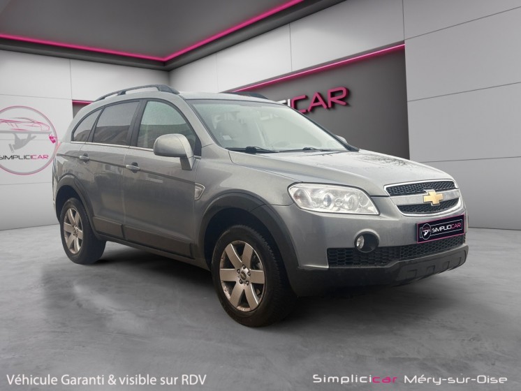Chevrolet captiva 2.0 vcdi family navi pack 7 places suivie complet garantie 12 mois occasion simplicicar mery-sur-oise...